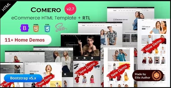 قالب  فروشگاهی comero