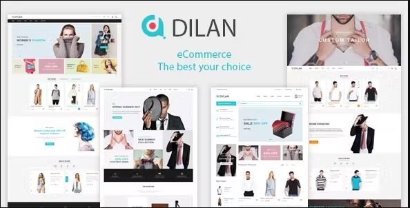 قالب فروشگاهی dilan
