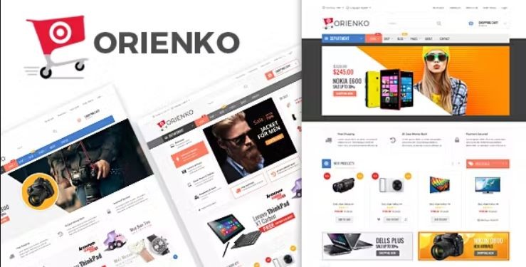 قالب فروشگاهی orienko